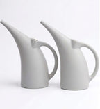 2 Pack Watering Can 1/2 Gallon - Small Watering Can for Indoor Plants - Outdoor Watering Can - Gray Plant Waterer - Plastic Watering Can for Garden by KOOLPRODUCTS