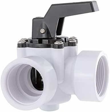 3 Way Diverter Water Valve Abplag1 1/2" Female Universal Combo Hose Adapter with Hose Clamps for Garden Pool Diverter to 1.25" or 1.5" Diameter Hose 3 Way Valve. - Image 3