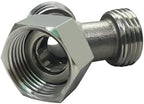 beduan Stainless Steel Garden Hose Splitter 2 Way Y Connector Heavy Duty for Outdoor Garden Faucet Hose Bib (Pack of 2) - Image 2
