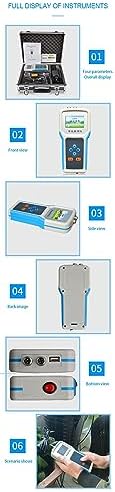 Soil Moisture Meter, 3-in-1 Soil Moisture Tester for Temperature, Moisture and Salinity - Handheld Soil Analyzer, Portable Farmland Sensor Kit for Agriculture, Horticulture & Landscaping - Image 6