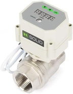 U.S. Solid 1 in Motorized Ball Valve with Programmable Auto On-Off Cycle Timer, 2-Way 304 Stainless Steel Electric Actuator, 00:00:00-99:59:59 Timing, IP67, AC/DC 9-24 V, NPT, for Water and Air - Image 5