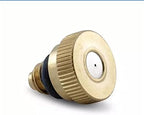 10pcs Water Spray Nozzle Sprinklers Misting Outdoor Cooling System Brass Nozzles 0.3/0.4/0.5 Mm by Unknown