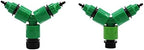 Hose Connector Adapter Y-shaped Garden Irrigation Type Three-way Diverter 3/4" External Thread, 1/2 Inch Hose Connector, With 1 Set Of 4mm / 8mm Hose Connector (Color : Type 1) - Image 2