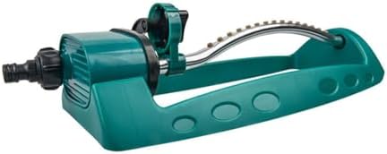 Osillating Lawn Sprinkler, 360° Automatic Rotating Garden Water Sprinkler for Yard Lawn Vegetable Garden Patio Irrigation(50m) by Unknown
