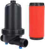 Drip Irrigation Filter T Type Plastic Screen Strainer 20.5 X 26.5cm, Micro Spray System Sediment Protection, Cleanable Hose Attachment for Garden Farm Greenhouse (1.5in Disc Filter) - Image 6