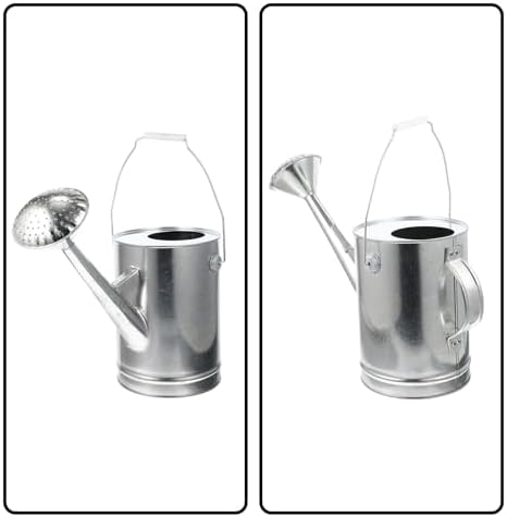 SUPVOX Vintage Style Large Galvanized Watering Can with Long Spout for Indoor and Outdoor Plants Succulents Flowers and Garden Use Thickened Pot for Easy Comfortable Plant Care - Image 6
