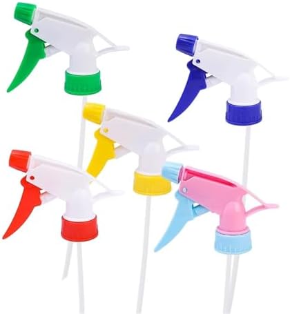 Spray Nozzle 30 Pcs Random Color Trigger Sprayer Nozzles - Universal for Home Cleaning, Garden Watering For Bottles by Unknown