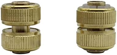 Hose Joint Connector Kit Brass Repair Connector Car Wash 1/2 Inch Hose Extension Pipe Connector Garden Water Pipe Connector 1 - Image 3