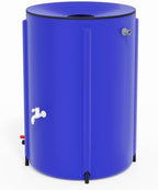 VINGLI Collapsible Rain Barrel Portable Rain Water Collection (Blue, 100 Gallon) by VINGLI