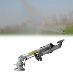 McbeAn Farm Irrigation Spray Gun, Agriculture Farm Irrigation Sprinkler, 360° Rotating Water Spray, Adjustable Elevation Angle, Water Spray Pressure Adjustable from 3-8bar, for Farms, Orchards by Unknown