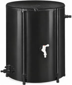 Rain Catchers for Outside, 53 Gallon Collapsible Rain Barrel with Spigot by Unknown