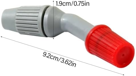 Plastic Sprayer Nozzle Head Replacement, Cone Mist Watering Tip - Image 2