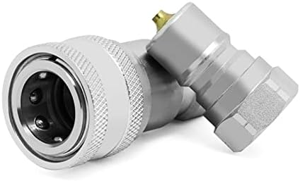 Hydraulic Coupler 1/4" NPT ISO 7241-B,CEKER Quick Connect and Disconnect Tractor Couplers Hydraulic Coupling (Pack of 6) - Image 2