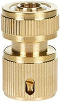 1pcs Heavy Duty Brass Water Spray Gun, Adjustable High Pressure Garden Hose Nozzle(Quick Connector 12) by Unknown