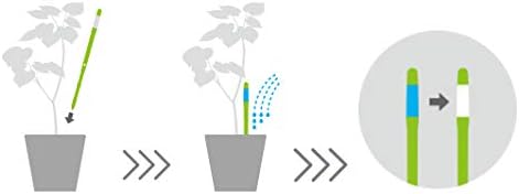 Sustee Aquameter, Set of 5, Plant Soil Moisture Sensor (Green, Medium) - Image 2