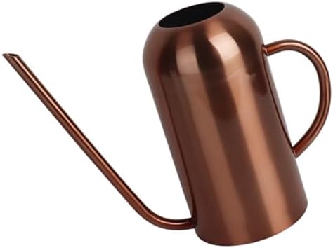 CALLARON Stainless Steel Watering Can with Long Spout 1.5l Indoor and Outdoor Plant Watering Pot for Garden Flowers and Bonsai Vintage Copper Finish by StylishBagToCreateYourStyle