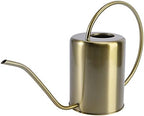 Watering Can Indoor, 1pc Brass Watering can Watering Kettle for Plants gooseneck Watering can Gardening Watering can Vintage Decor Indoor Plant Garden Watering Pot Stainless(41x24.5cm) by Unknown