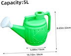 2pcs Large Watering Can 5l Plastic Thickened Design for Plants - Image 2