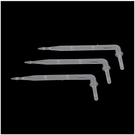 Garden Drip Irrigation System Accessories 500 Pieces of 4/7 Mm Hose Interface Bend Bend Drip Irrigation Arrow Garden Micro Drip Irrigation System Drip Emitter Watering to Root Dripper by Unknown
