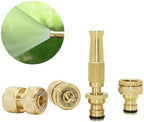 Ship accessories Copper High Pressure Nozzle Car Wash Watering Garden Hose Water Guns Adjustable Spray Hose Brass Sprinklers Irrigation accessories(D) - Image 6