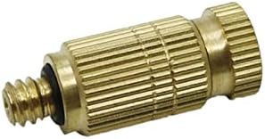 Gardening Irrigation Dripper Brass High Pressure Mist Cooling Nozzle with External Thread Garden Tools and Equipment Industrial Cooling System 1 Piece (Color : 0.2mm) - Image 6