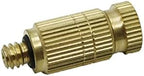 Gardening Irrigation Dripper Brass High Pressure Mist Cooling Nozzle with External Thread Garden Tools and Equipment Industrial Cooling System 1 Piece (Color : 0.2mm) - Image 6