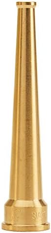 FireHoseDirect Brass Smooth Bore Garden Hose Nozzle (GHT) - Image 4