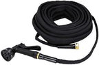 Asixxsix 75ft Garden Hose with 10 Function Nozzle, No Kinking by Asixxsix