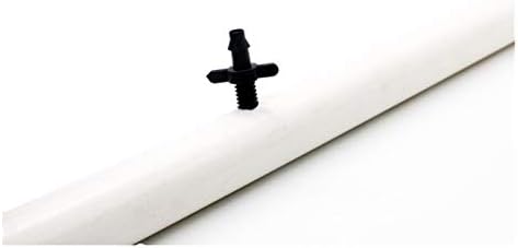 Garden Lawn Sprinkler Irrigation System 500Pcs 4/7 Mm Threaded Connector 1/4" Irrigation Connector Barb Fitting Drip Irrigation 4/7mm Garden Irrigation Barb Fitting - Image 6