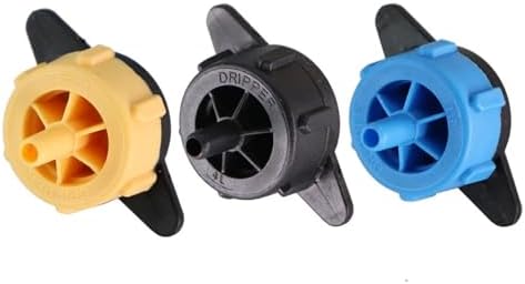 Irrigation Drippers 100pcs 2/4/8L Greenhouse Fixed Flow Pressure Compensating Emitter Head Garden Plant Water Micro Regulator(C-100pcs) - Image 5