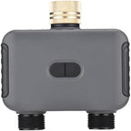 BT Irrigation Timer Double Outlet Water Valve Smart Control Garden Yard Watering System - Image 5