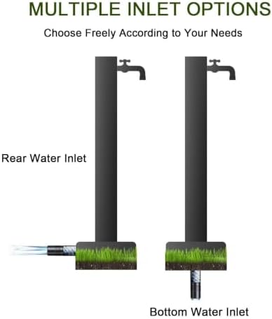 Freestanding Garden Water Column,Outdoor Water Tap with Dual Outlet Faucet - Image 6
