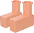 Terracotta Watering Spikes Self Watering Devices for Plants Brown by JEWEDECO