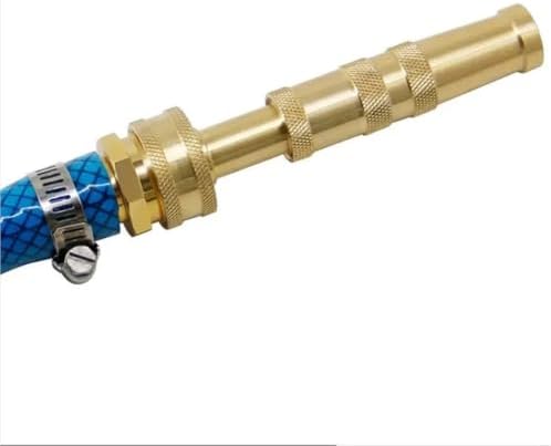 Brass Adjustable Twist Hose Nozzle, Watering Brass Hose Nozzle - Image 5