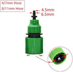 Pipe fitting Garden Tap 1/4" Hose Quick Connector Barb Water Pipe Joint Male Female Thread Drip Irrigation Adapter(H) - Image 2
