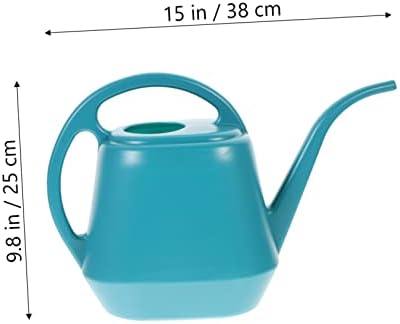 Green Plastic Long Spout Watering Can for Indoor Garden Plants - Image 5
