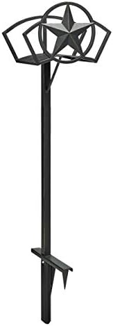 Liberty Garden 117 Star Metal Garden Hose Stand, 125-Foot Capacity Bronze by LibertyGardenProducts