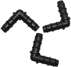 Hose Connector Adapter 8mm Barb Elbow Connector Greenhouse Drip Irrigation System Pipe Fittings Garden Fittings Agricultural Hose Adapter 30 Pcs - Image 5