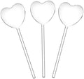 YARNOW Heart Shaped Glass Self-Watering Globes Automatic Plant Watering System for Potted Plants 3-Piece Set for Indoor and Outdoor Gardening by YARNOW