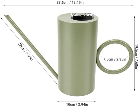 Indoor Watering Cans Long Spout No Spills (Green) - Image 6