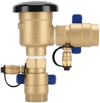MEASUREMAN 1" Pressure Vacuum Breaker Assembly, Heavy-Duty Bronze Backflow Preventer for Sprinkler & Irrigation Systems, Provides Critical Backsiphonage Protection - Image 2