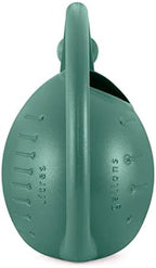 2-Gallon Premium Plastic Rosette Watering Can - The HC Companies 11"x21"x13.75" in Evergreen Color - Image 6