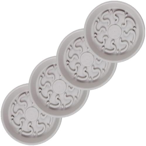 Thickened PP Resin Plant Saucers, Bottom Protrusion Design, Watering Tray by Unknown