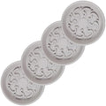Thickened PP Resin Plant Saucers, Bottom Protrusion Design, Watering Tray by Unknown