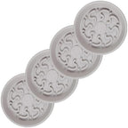 Thickened PP Resin Plant Saucers, Bottom Protrusion Design, Watering Tray by Unknown