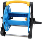 LALAFINA Garden Hose Reel Cart with 35M Capacity, Freestanding Water Hose Holder Storage Organizer for Outdoor Gardening and Car Washing, Blue by LALAFINA