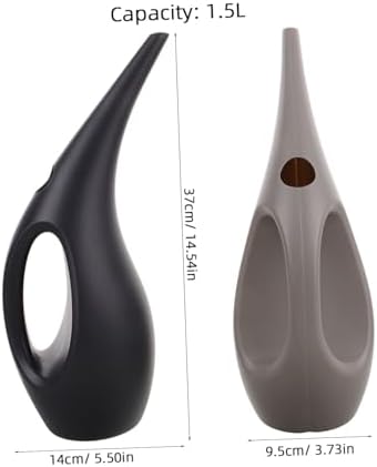 Milisten 2pcs Long Spout Watering Can for Gardening and Houseplants Lightweight Durable Refillable Horticulture Watering Bottle for Indoor and Outdoor Use Efficient Waste Design - Image 2