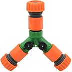 FMURY 1/2" 3/4" 2-way Tap 16mm 20mm Hose Garden Tap Y Water Splitter Irrigation Tube Splitter 1pcs(3/4) by Unknown