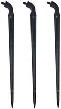 One Stop Outdoor USA Made - (Qty. 100) 6 inches Angled Drip Emitter Stakes for Irrigation, Greenhouse, Garden, and Hydroponics Growing - for 1/8inches Tubing by OneStopOutdoor