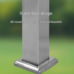 Stainless Steel Outdoor Water Column Faucet - 31.5in Freestanding Garden Hose Holder & Fountain for Parks, Lawns, Restrooms - Durable 304 Water Hydrant Garden Decor - Image 6